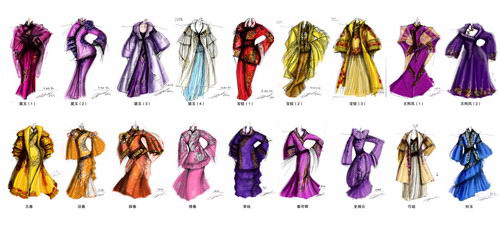 明星版舞臺(tái)劇《紅樓夢》演員服裝-十二釵